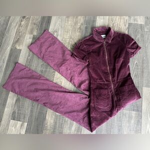 Urban Outfitters Clark Zip Up Corduroy Jumpsuit